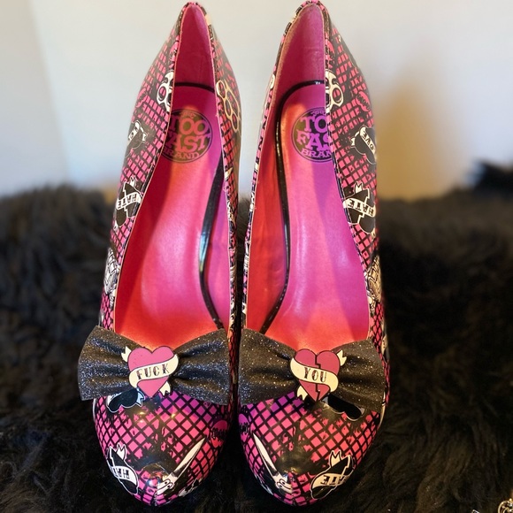 NWOT TOO FAST SHOW BOW HEEL - Picture 6 of 11